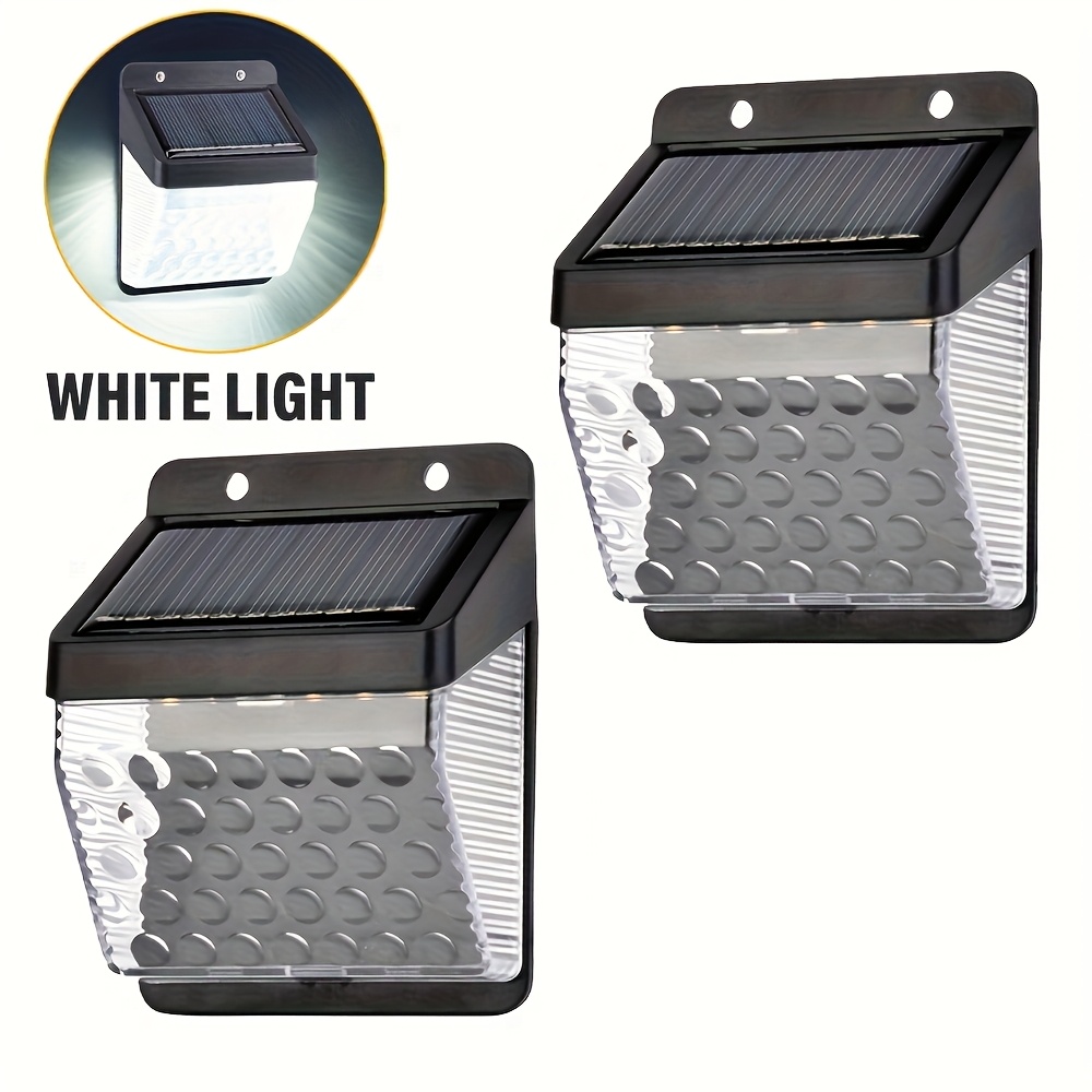 Lighting Decor Outdoor - LED ソーラーライト PIR モーションセンサーウォールライト屋外ソーラーランプ防水太陽光発電太陽光街路灯庭の装飾