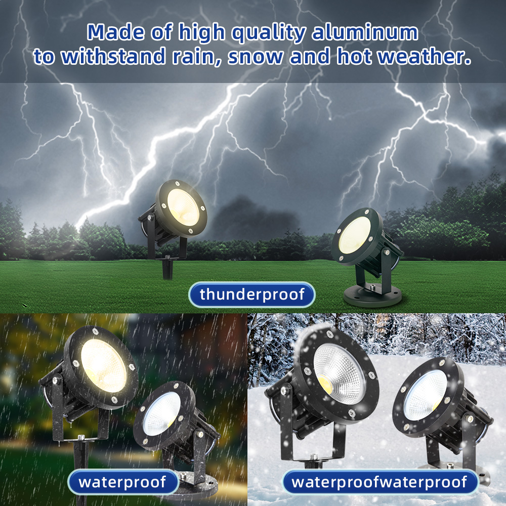 Lighting Decor Ideas - LED GU10 ガーデン照明芝生ランプ屋外防水照明 Led ガーデンパススポットライト COB
