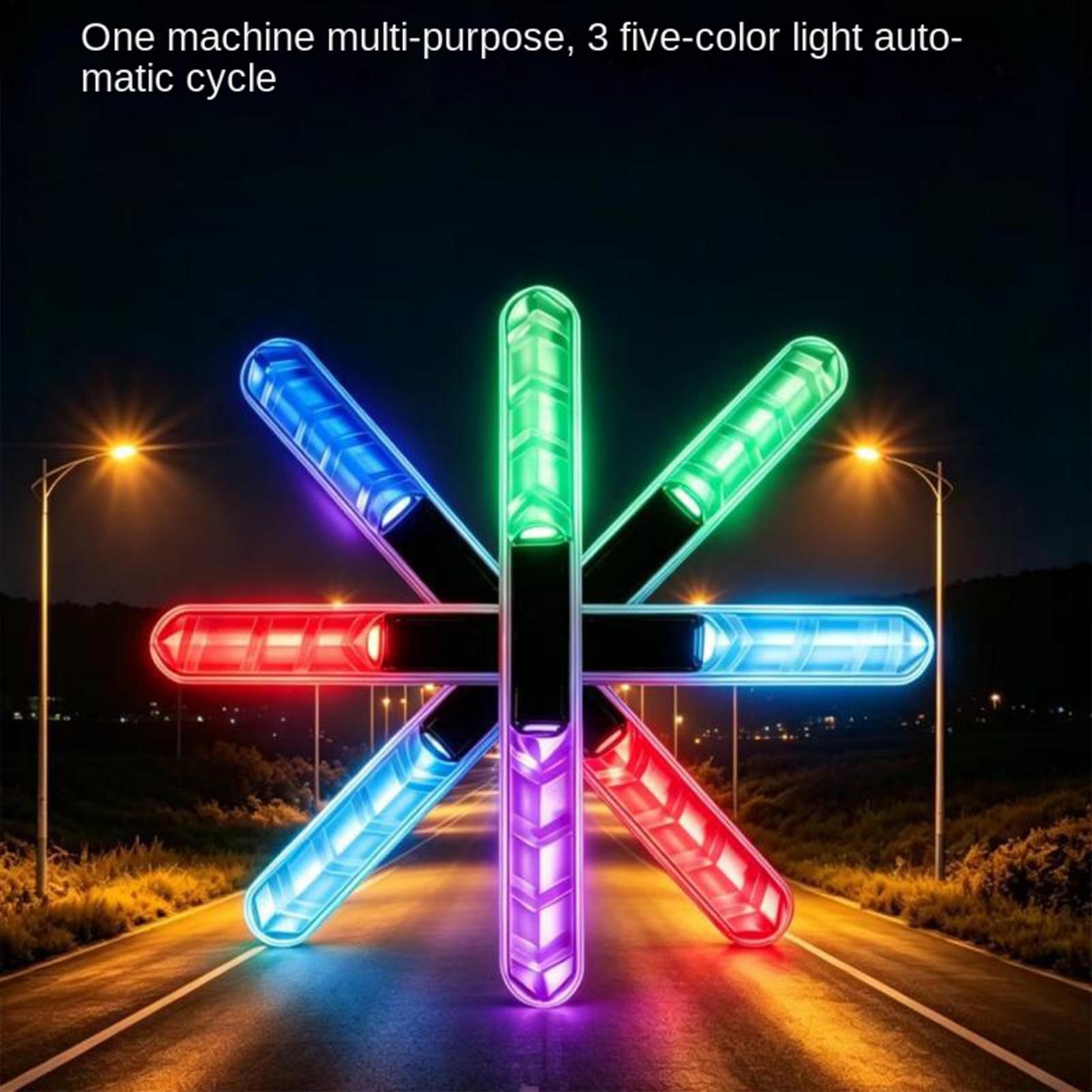 Lighting Decor Ideas - ワイヤレスLEDウェルカム警告灯、車両ドア安全信号灯、SUVトラックや自動車装飾用の多機能アクセサリー