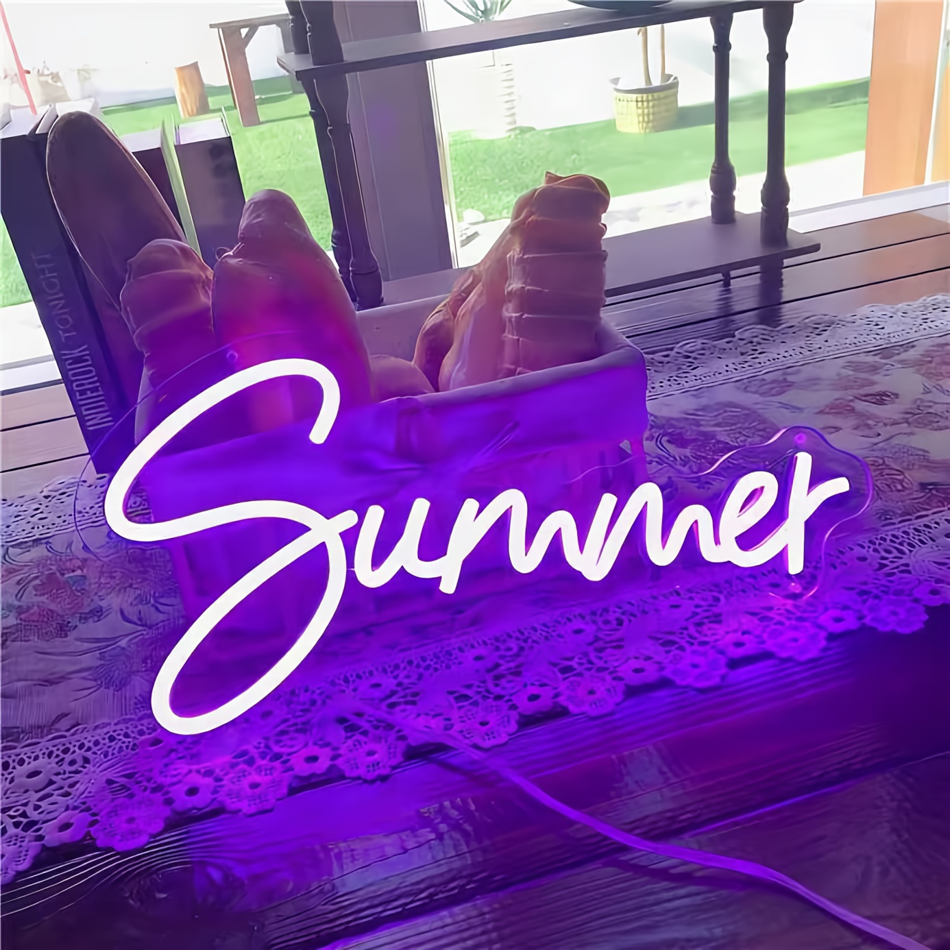 Lighting Decor Ideas - カスタムネオンサイン、パーソナライズされた調整可能なライト、壁飾り用USBネオンサイン、結婚式、誕生日パーティー、寝室、ゲームルーム用