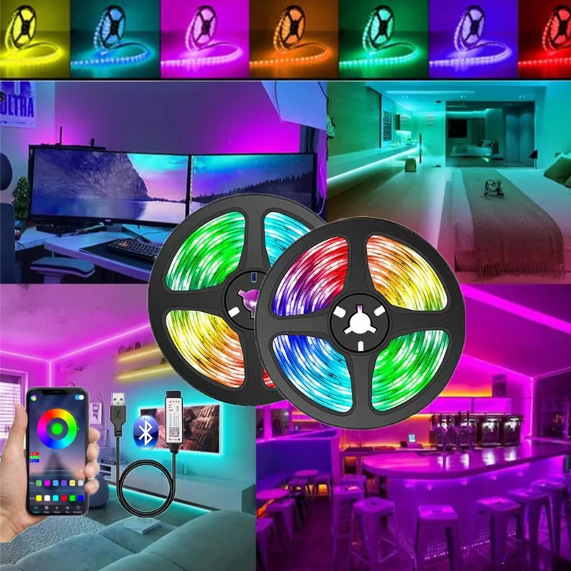 Lighting Bolt Decor - USB LEDストリップライト DC 5V RGB 5050