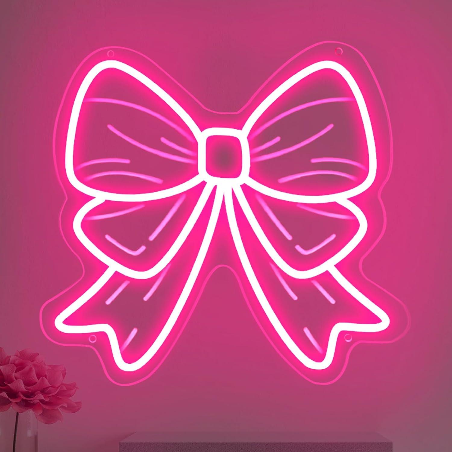 Elegant Decor & Lighting Llc - 弓型ネオンサイン USB調光式LEDネオンライト 女の子の部屋 美容院 保育園の装飾 誕生日プレゼント