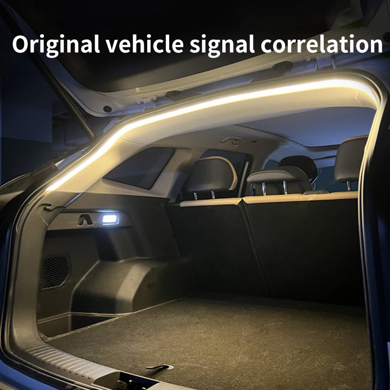 車用高輝度トランク照明アンビエントライトインテリア装飾LED - Lighting Bolt Decor のレビューと価格