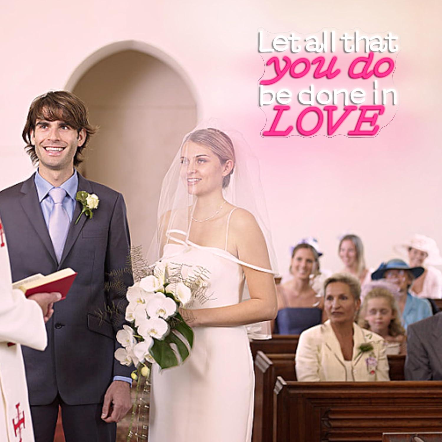 Let All That You Do Be Done In - Lighting Decor Wedding のレビューと価格