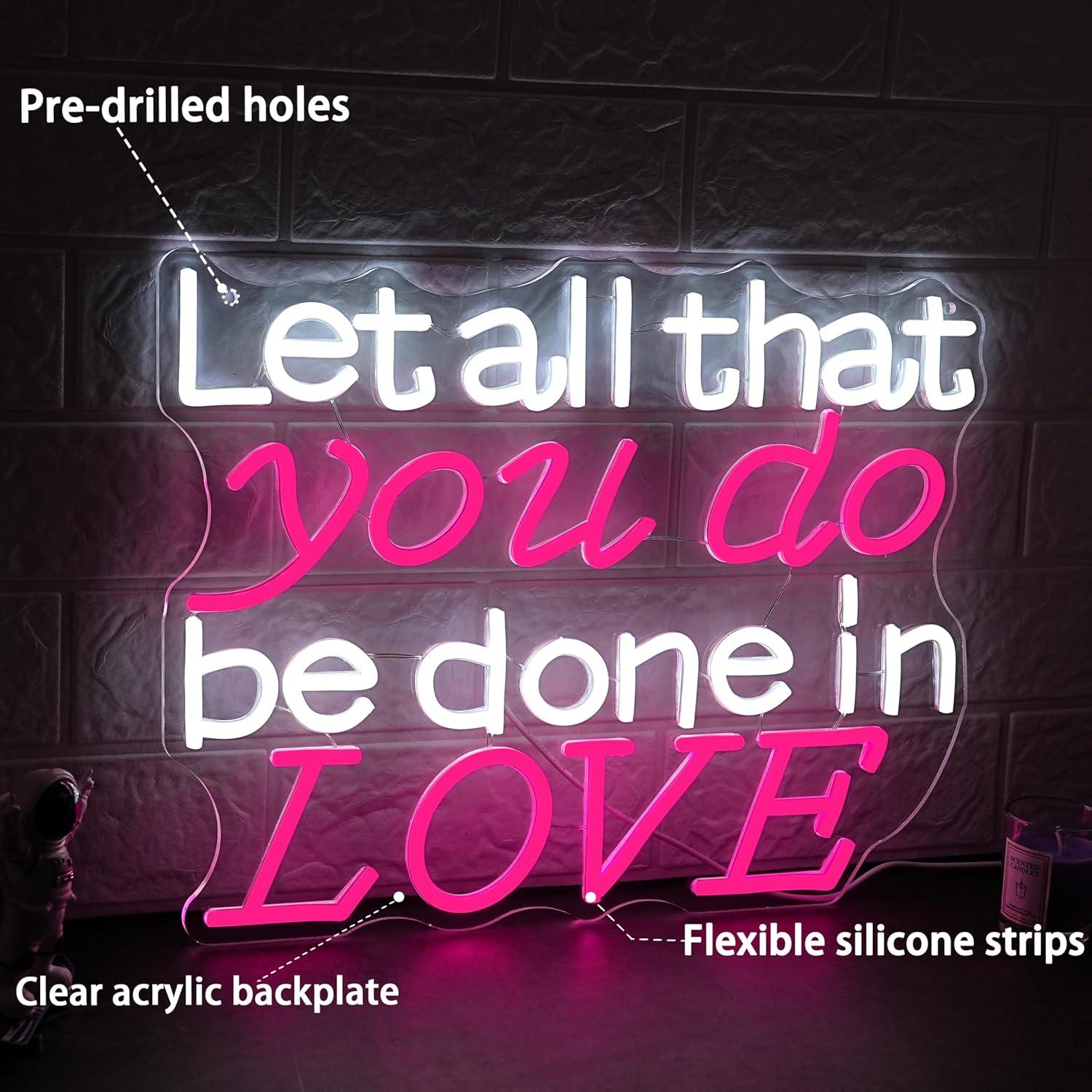 Let All That You Do Be Done In - Lighting Decor Wedding のレビューと価格