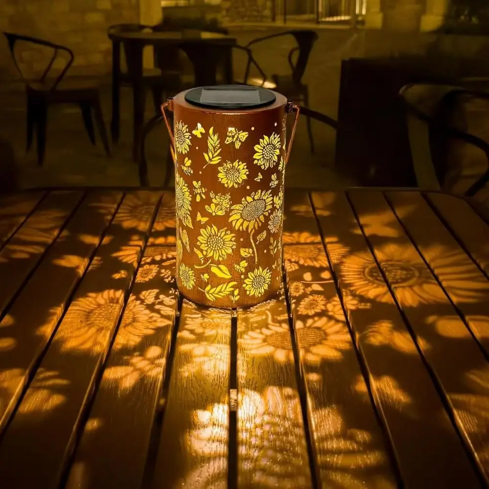 ひまわりライトとシャドウライト防水屋外ライトソーラーパワーで - Lighting Decor Outdoor のレビューと価格