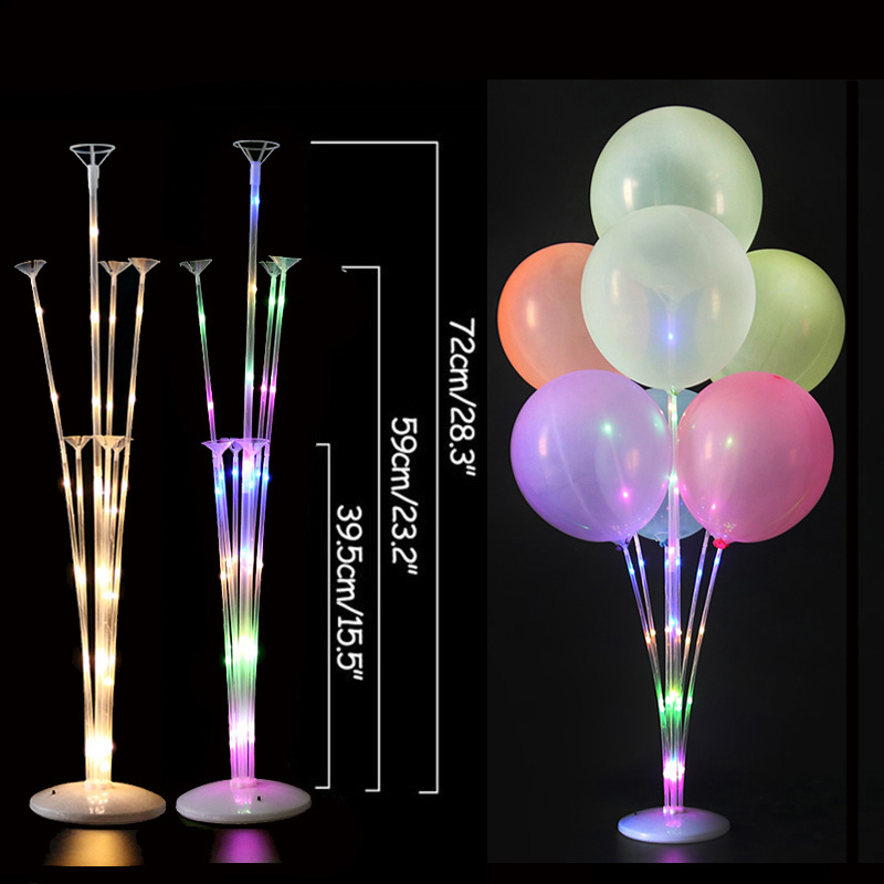 1/2 セット Led ライトエアボールスタンドホルダー列子 - Lighting Bolt Decor のレビューと価格