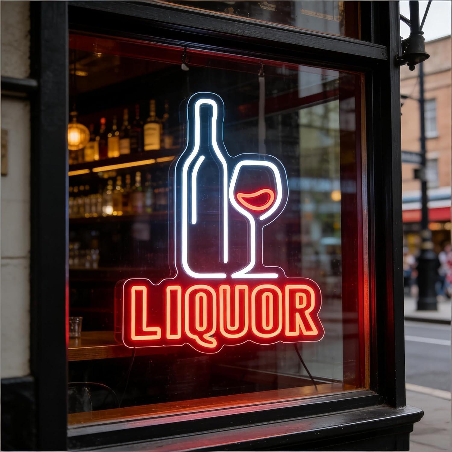 リキュールネオンサインUSB調光LEDライト、バー、パブ、レ - Restaurant Lighting Decoration のレビューと価格