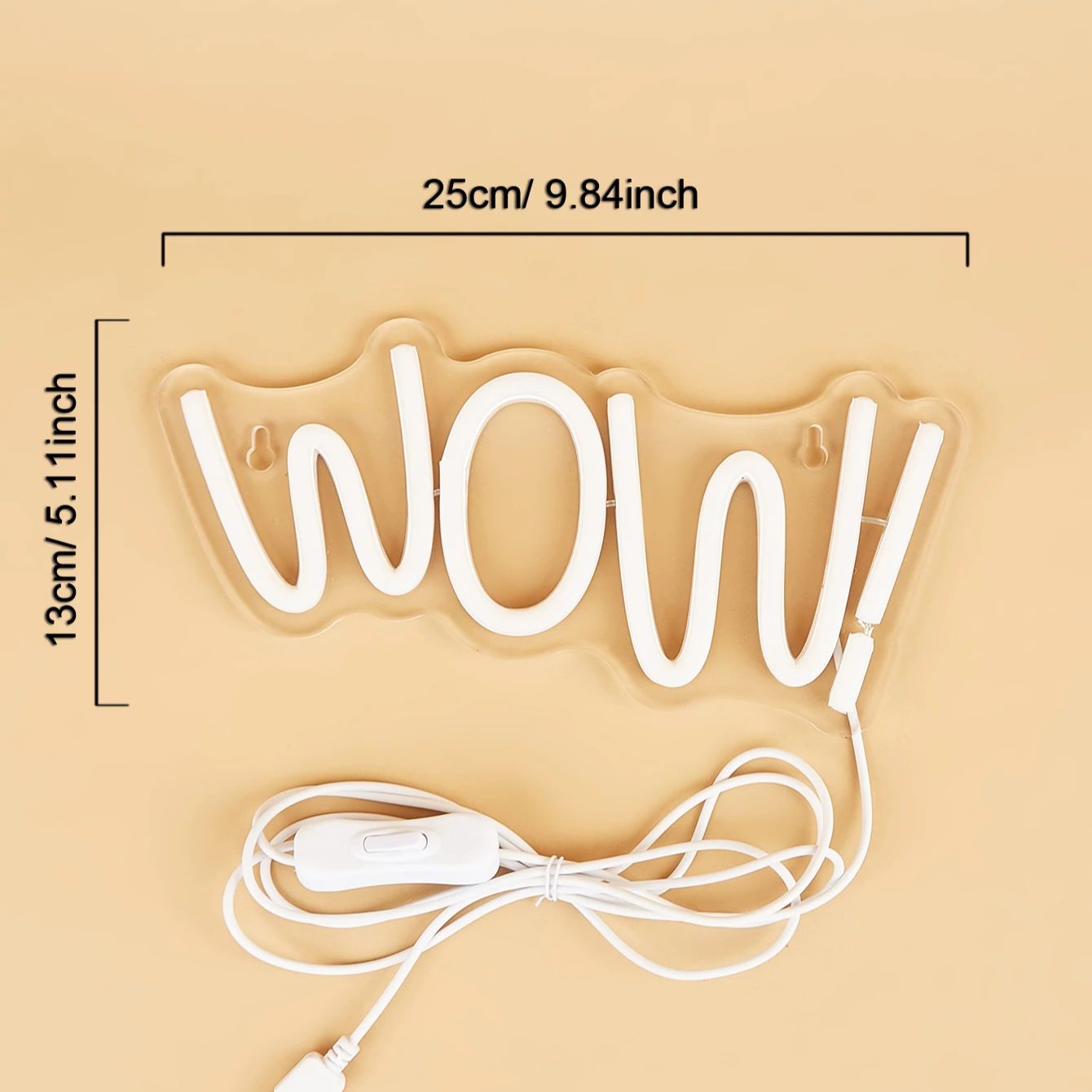 Chi-buy LED ネオン WOW USB 電源ネオンサ - Lighting Decor Wow のレビューと価格