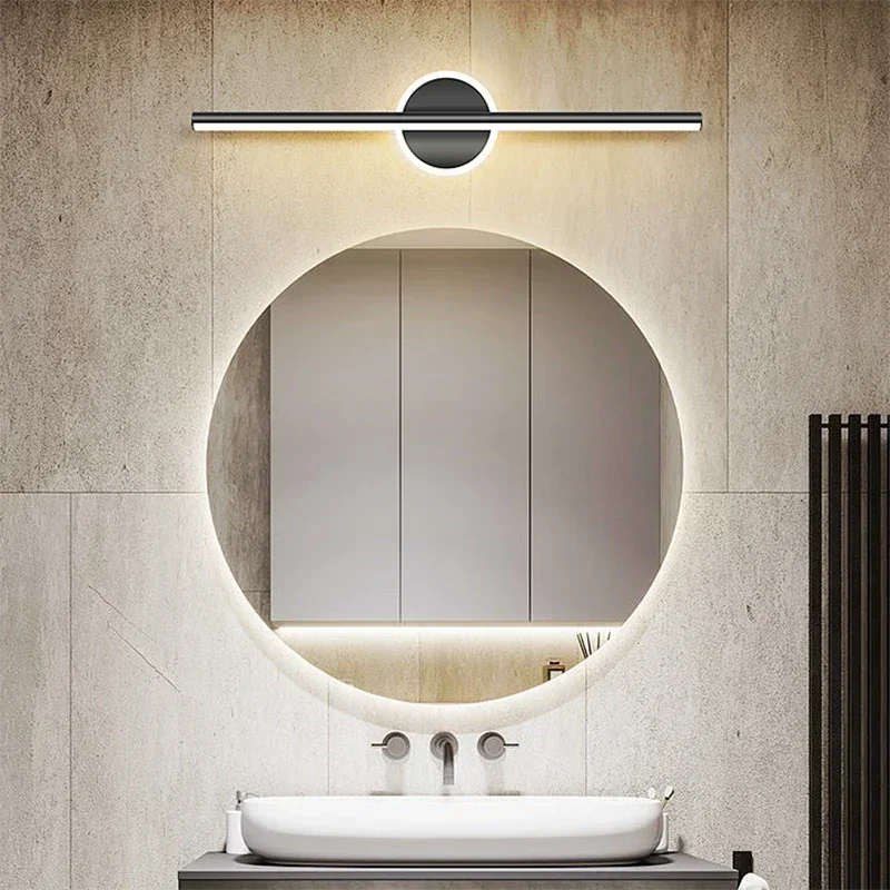 現代の LED ミラーランプ 40/55 センチメートルウォ - Lighting Bolt Decor のレビューと価格