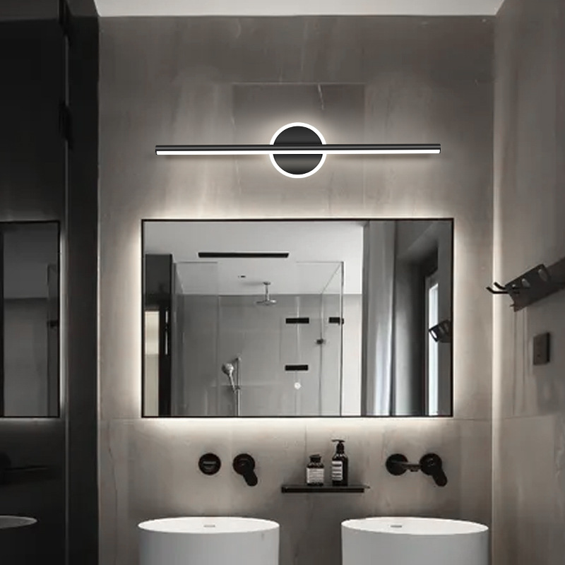 現代の LED ミラーランプ 40/55 センチメートルウォ - Lighting Bolt Decor のレビューと価格
