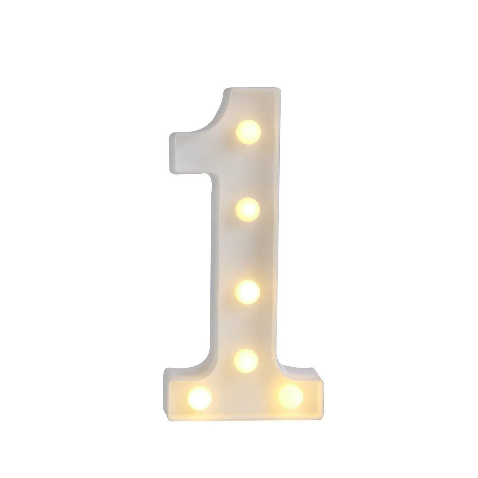 LEDライト付きプラスチック電池式アルファベット番号,パーテ - Lighting Decoration Stand のレビューと価格
