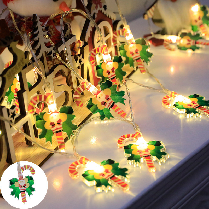 電池式 LED ライトストリング 屋外クリスマス要素ライト  - Elements Lighting Decor のレビューと価格