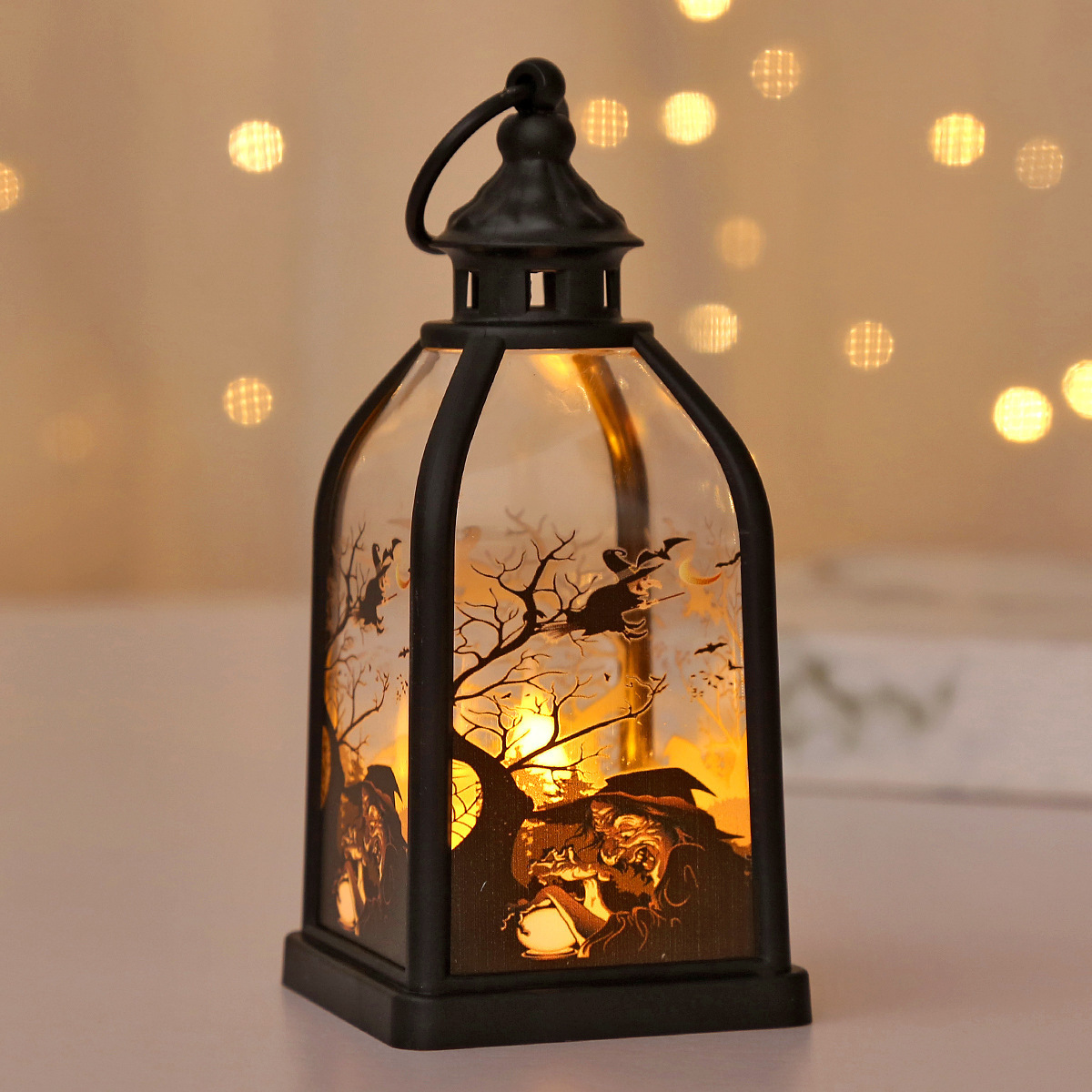 ゴーストキャッスル パンプキン LED フレームランタン ハ - Lighting Decor House のレビューと価格