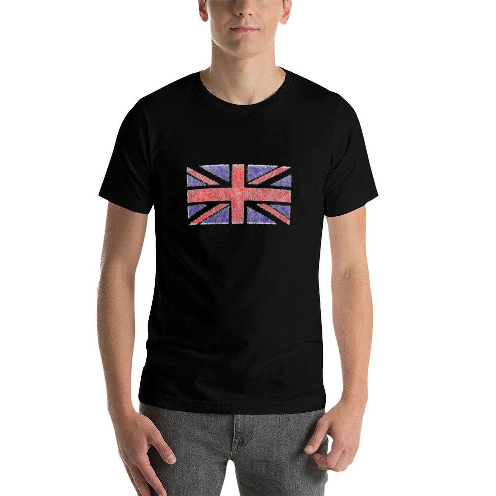 ヴィンテージ英国ユニオンジャック旗Tシャツライトアスレチック - Union Lighting & Decor のレビューと価格