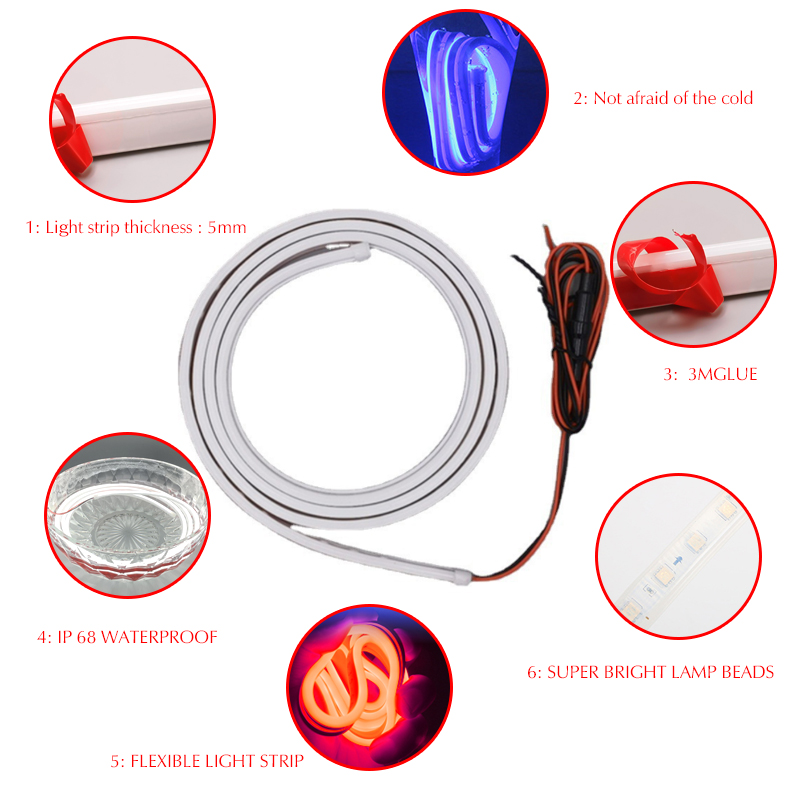 12v scan,垂直LED,車の換気,モダンなデイタイムラ - Lighting Bolt Decor のレビューと価格