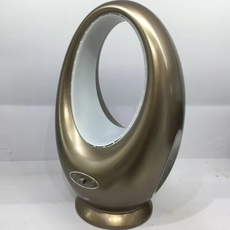16色の装飾LEDライトとリモコン付きの首振り扇風機（ファン - Decor Lighting Fans のレビューと価格