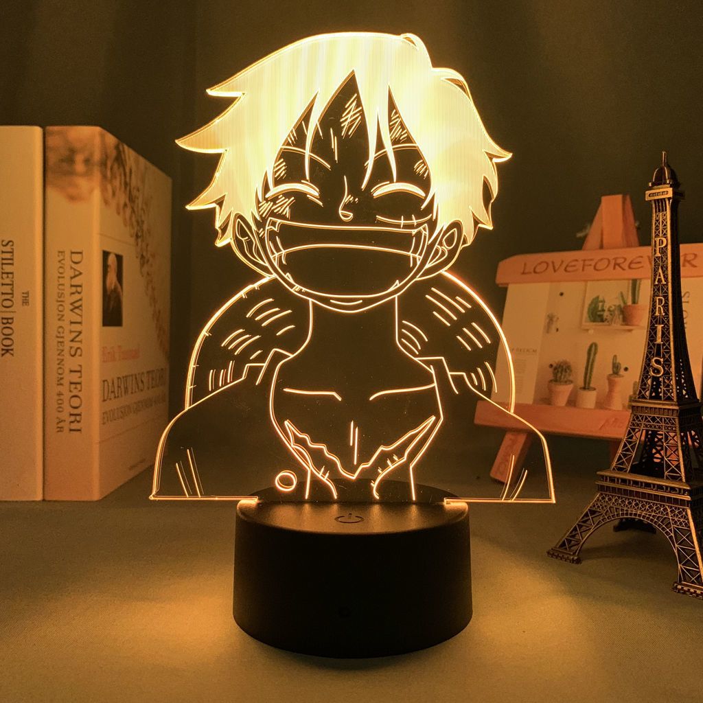 ワンピースロロノア・ゾロアニメ漫画かわいいアクリルライトサイ - Lighting Decoration Stand のレビューと価格