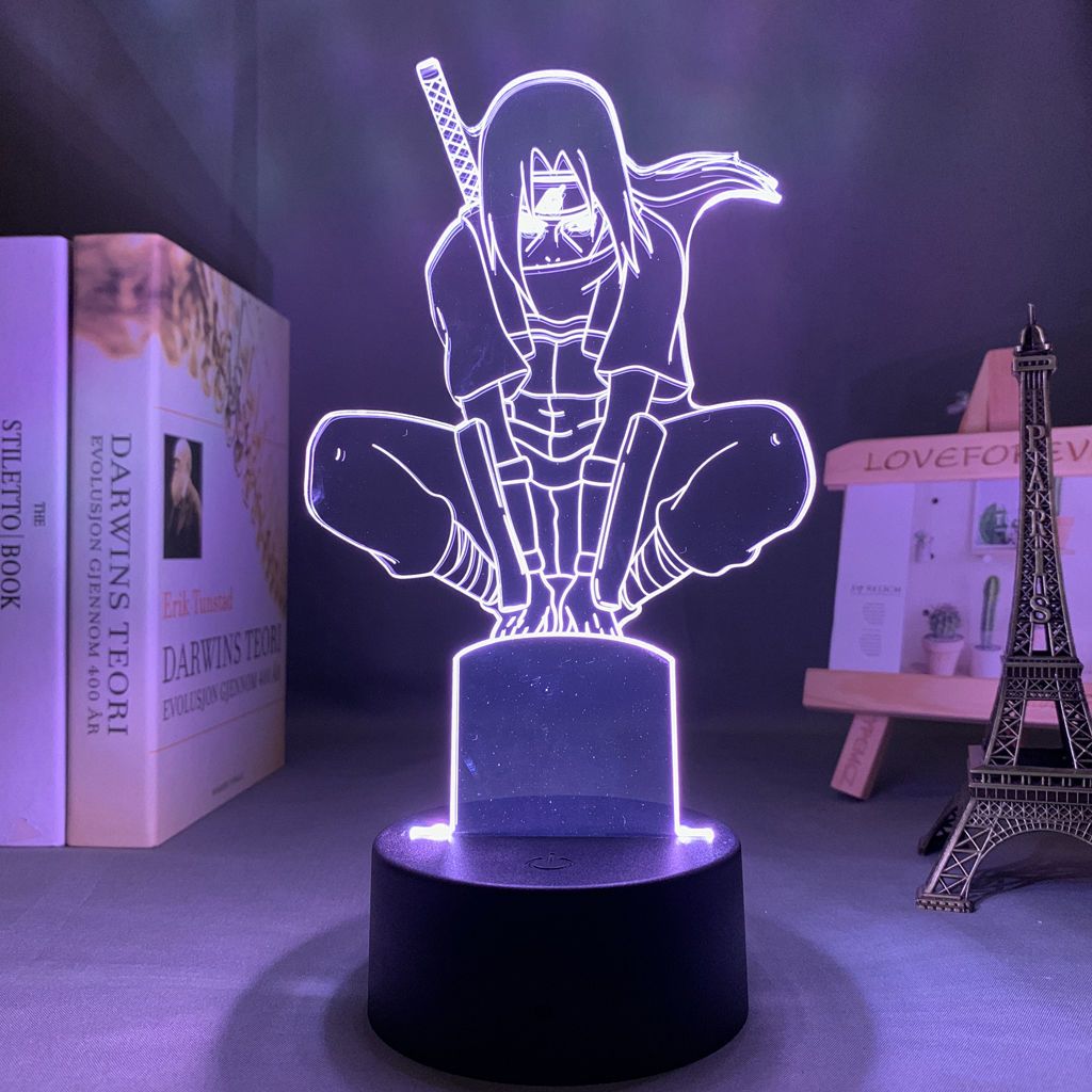 ナルトうちはイタチアニメ漫画かわいいアクリルグロースタンドフ - Lighting Decoration Stand のレビューと価格