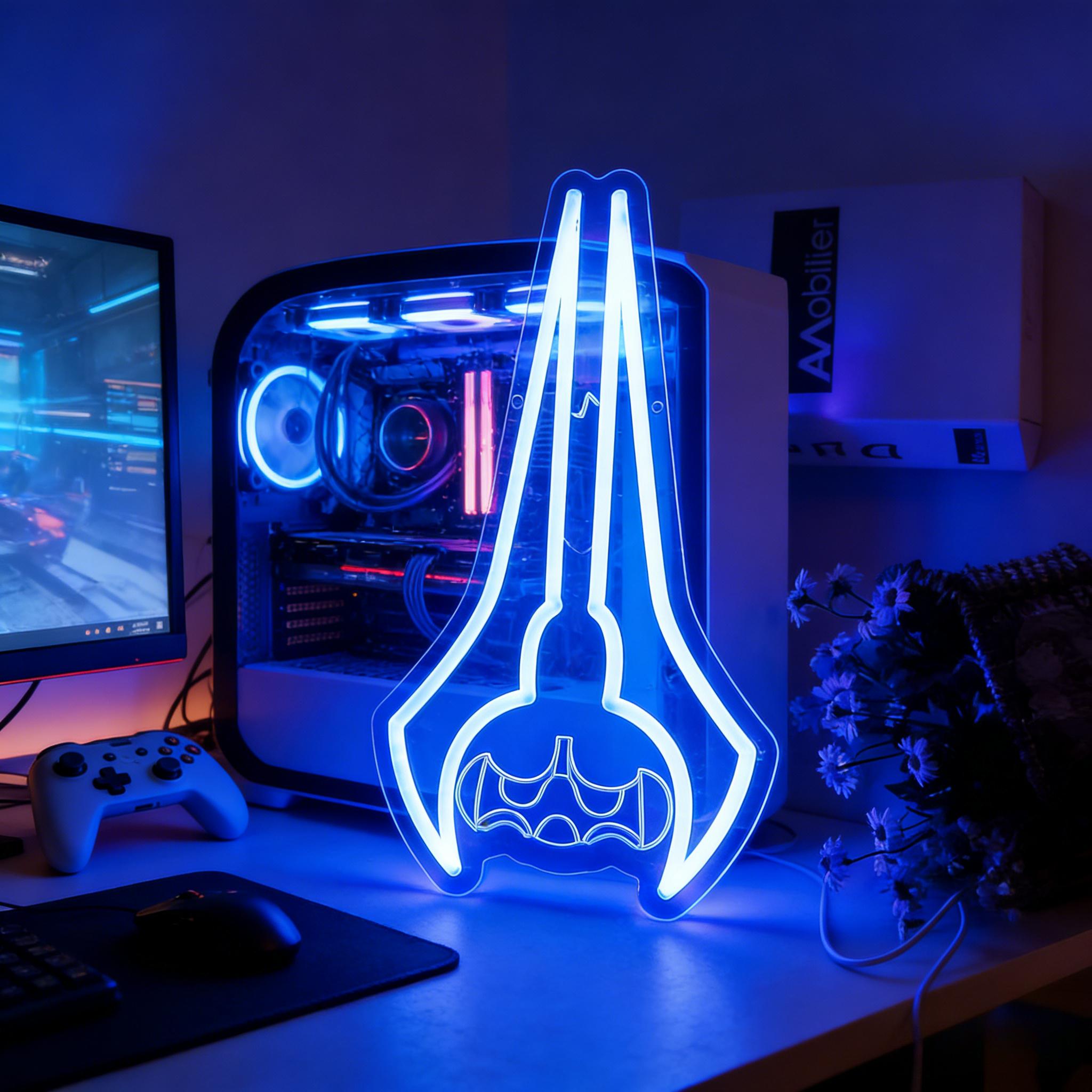 フロストモーンソードLEDネオンサイン、WOWリッチキングゲ - Lighting Decor Wow のレビューと価格