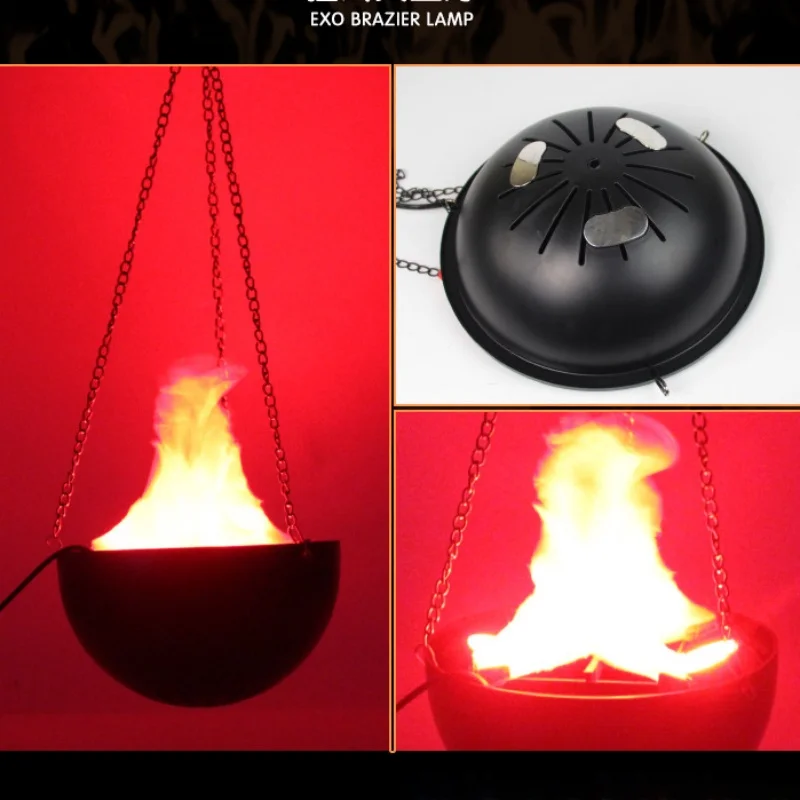 3Dフェイクフレームランプシミュレーション火鉢装飾電気炎ライ - Lighting Decor House のレビューと価格