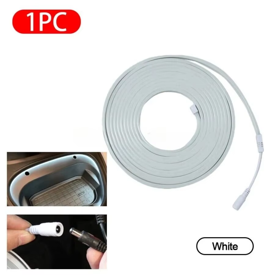 フレキシブルLEDアンビエントライトストリップ 5m DC1 - Lighting Bolt Decor のレビューと価格