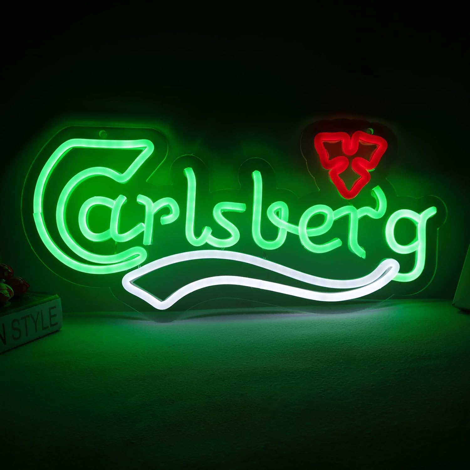 ビールネオンサインビジネスUSB LEDライトティキバーガー - Restaurant Lighting Decoration のレビューと価格