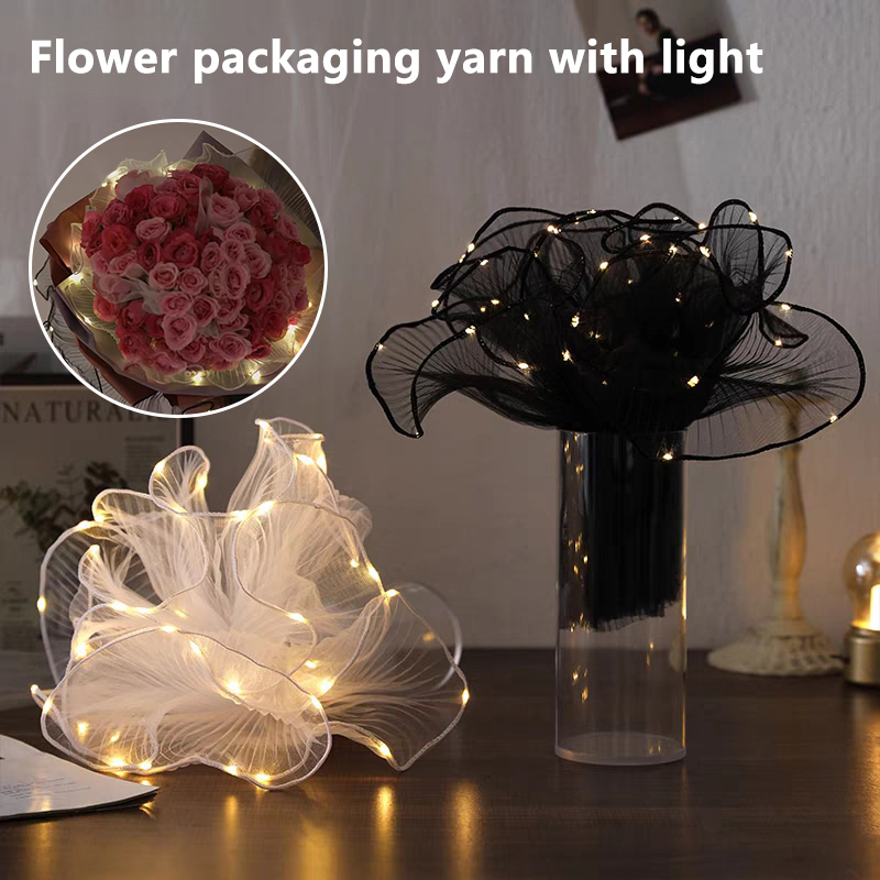 1 個 LED フラワーラッピングペーパーライト付きレースメ - Lighting Decor Ideas のレビューと価格
