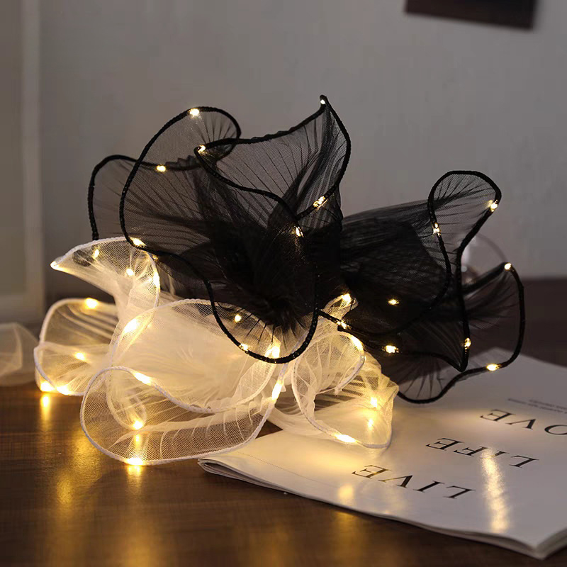 1 個 LED フラワーラッピングペーパーライト付きレースメ - Lighting Decor Ideas のレビューと価格