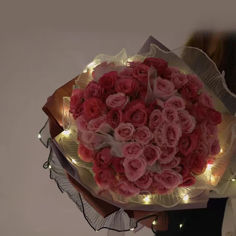 1 個 LED フラワーラッピングペーパーライト付きレースメ - Lighting Decor Ideas のレビューと価格