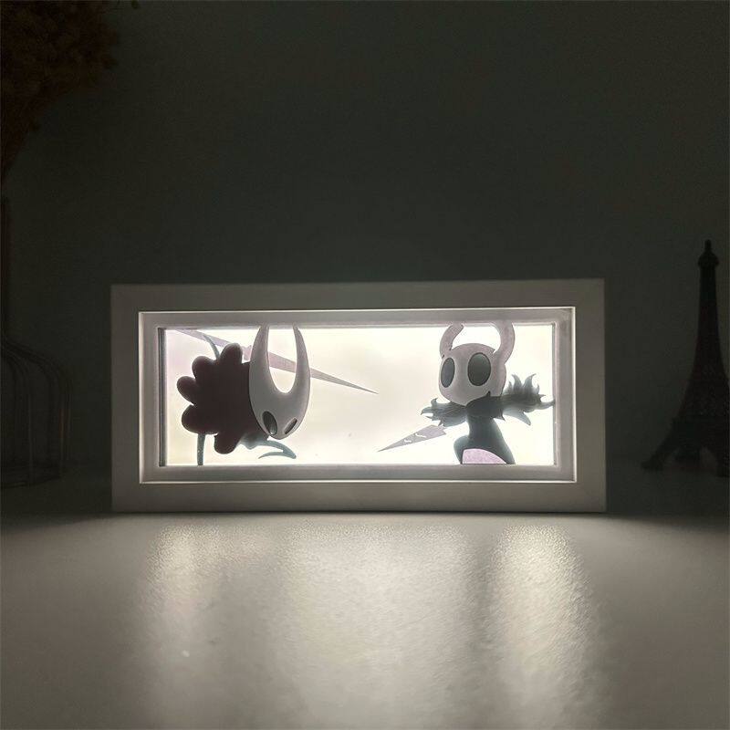 ホロウナイト ペーパーカットライトボックス LEDナイトライ - Decor Lighting Fans のレビューと価格