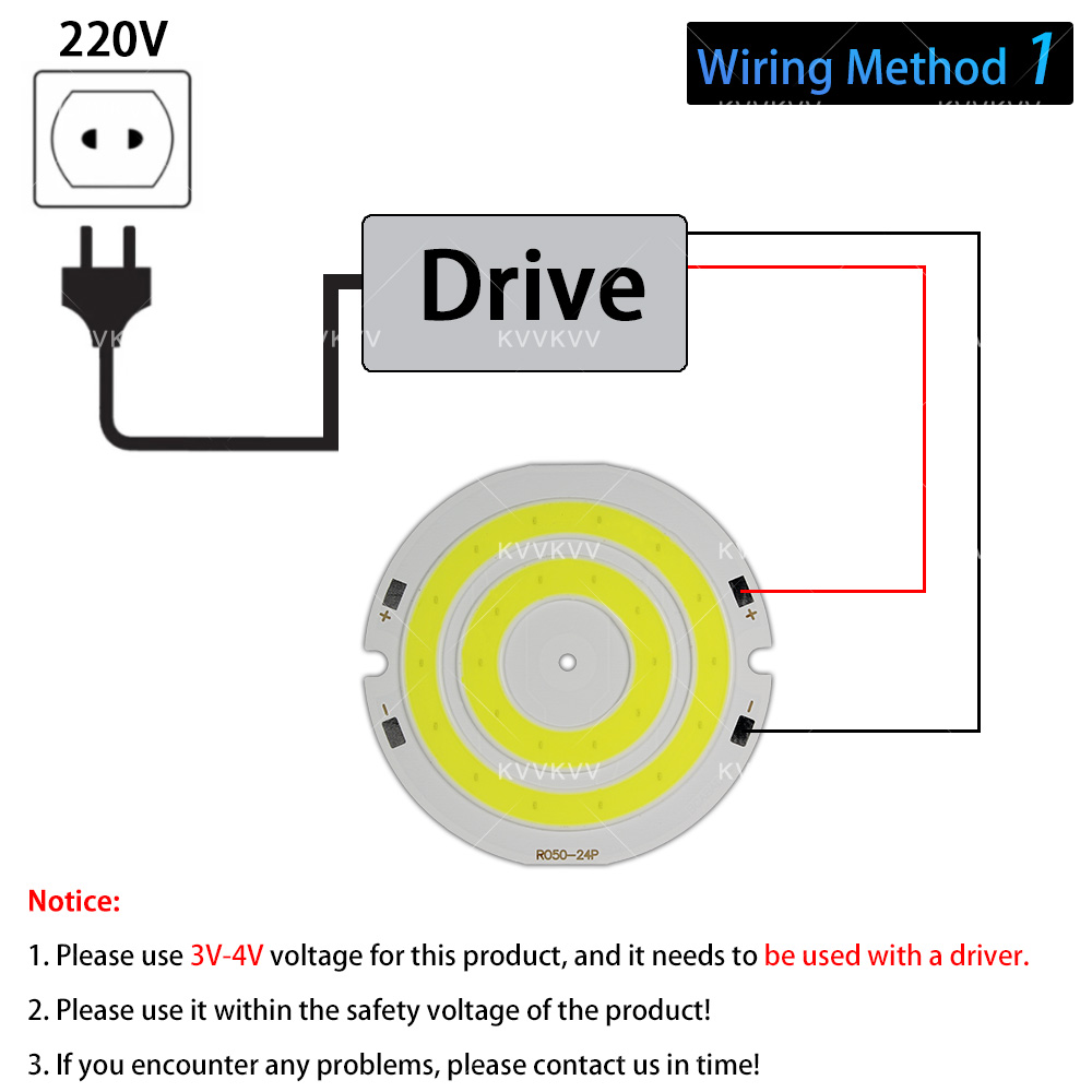 3V 4V丸型COB LEDランプ部品 3.7V電球 DIY - Lighting Decor House のレビューと価格