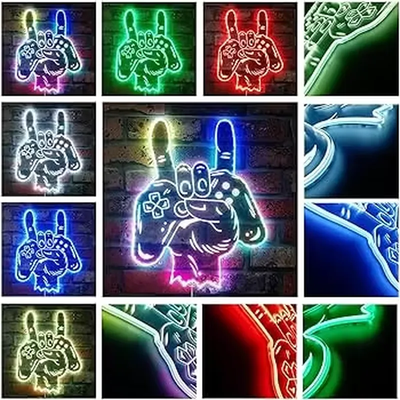 パーソナライズされた住所表示用LEDハウスナンバーサイン、照 - Lighting Decor House のレビューと価格