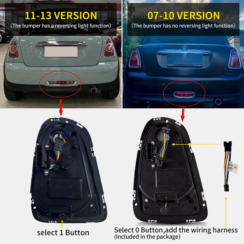 BMWミニクーパーR56 R57 R58 R59 LCI 2 - Union Lighting & Decor のレビューと価格
