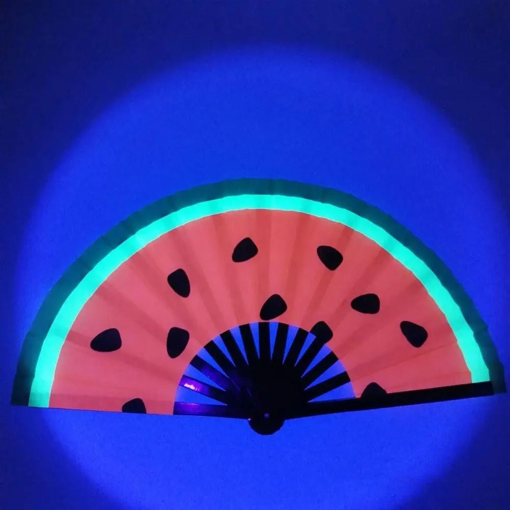 ライト付き扇子 大型折りたたみ式扇子 カラフル折りたたみ式ハ - Decor Lighting Fans のレビューと価格