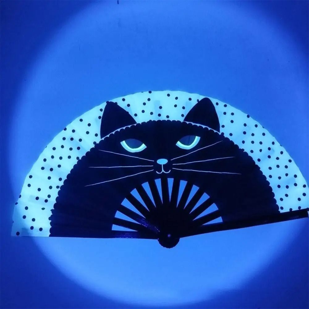 ライト付き扇子 大型折りたたみ式扇子 カラフル折りたたみ式ハ - Decor Lighting Fans のレビューと価格