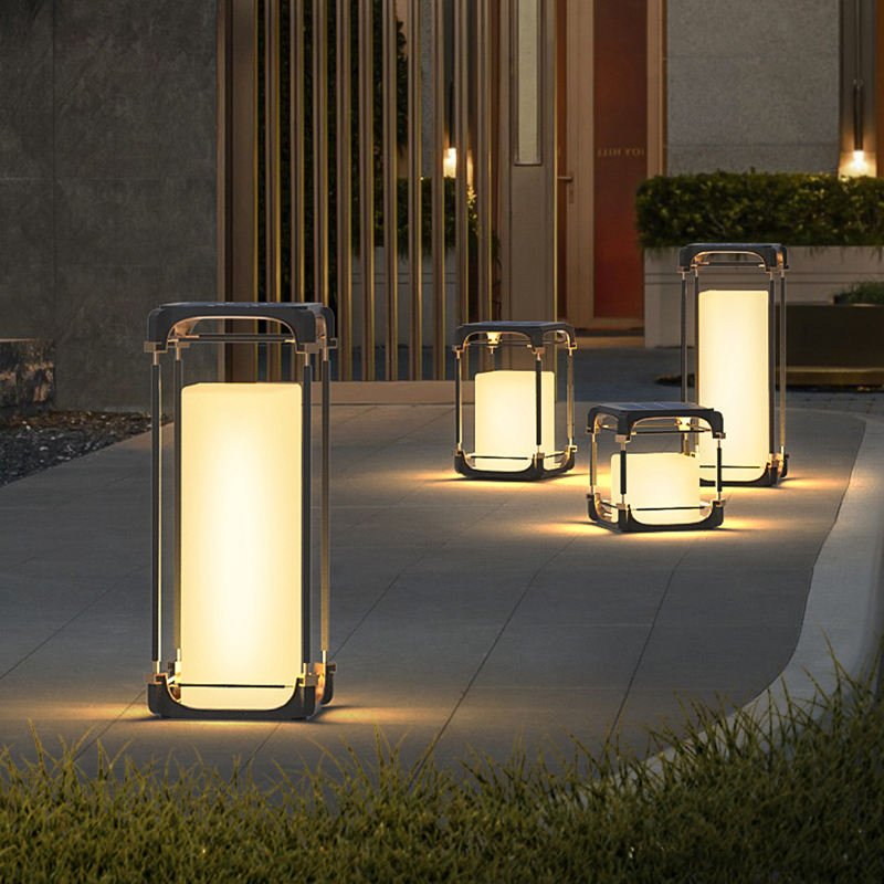 発光フロアランプ中庭ソーラーLED屋外照明非太陽光ランプ屋外 - Lighting Decor Outdoor のレビューと価格
