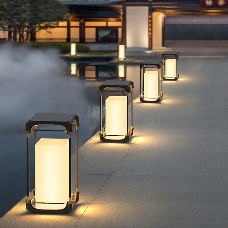 発光フロアランプ中庭ソーラーLED屋外照明非太陽光ランプ屋外 - Lighting Decor Outdoor のレビューと価格