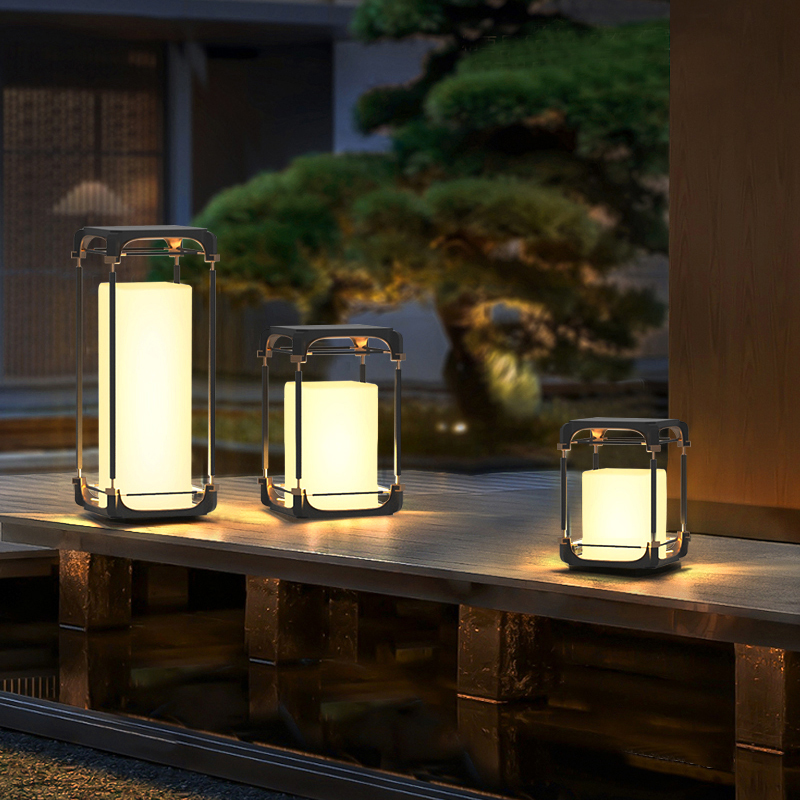 発光フロアランプ中庭ソーラーLED屋外照明非太陽光ランプ屋外 - Lighting Decor Outdoor のレビューと価格