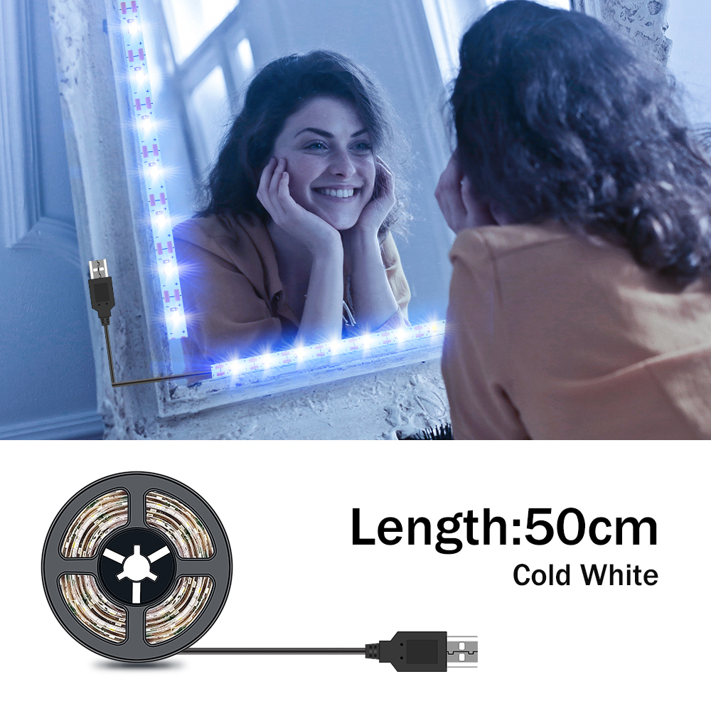 DC5V LED 化粧鏡ライトストリップ USB ドレッシン - Lighting Bolt Decor のレビューと価格