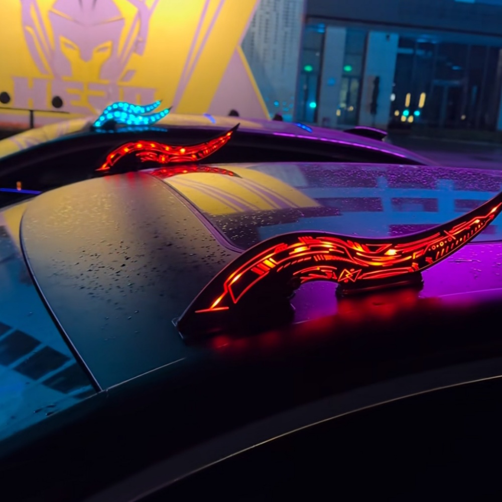 1セット32種類のLEDライトモード搭載ドラゴンホーンカール - Lighting Decor Ideas のレビューと価格