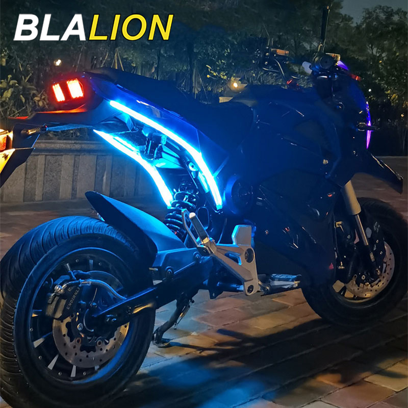 Blalion-ヘッドギア付きモーターサイクルLEDヘッドラ - Lighting Bolt Decor のレビューと価格