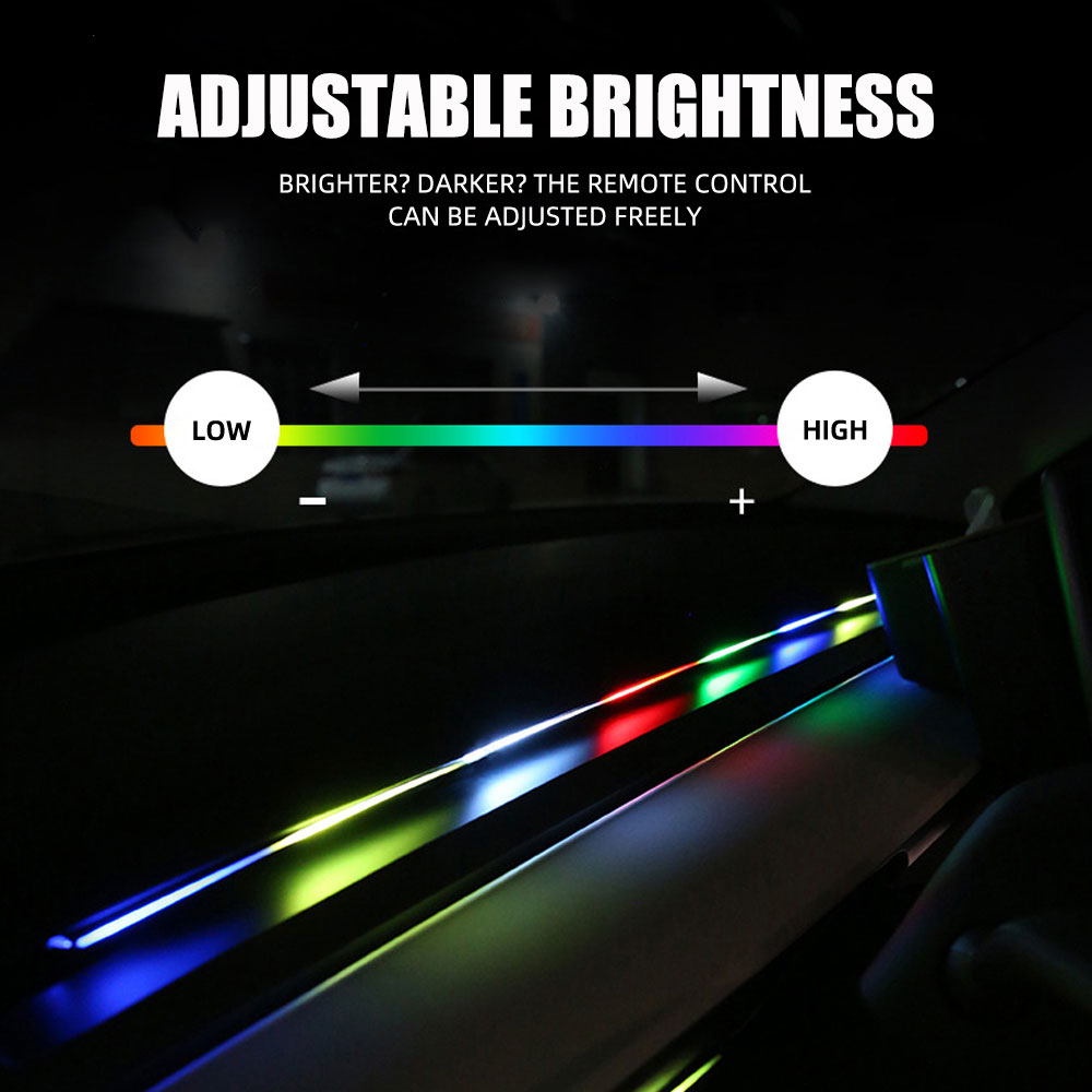 35/75/110/140cm LEDアンビエントライトスト - Lighting Bolt Decor のレビューと価格