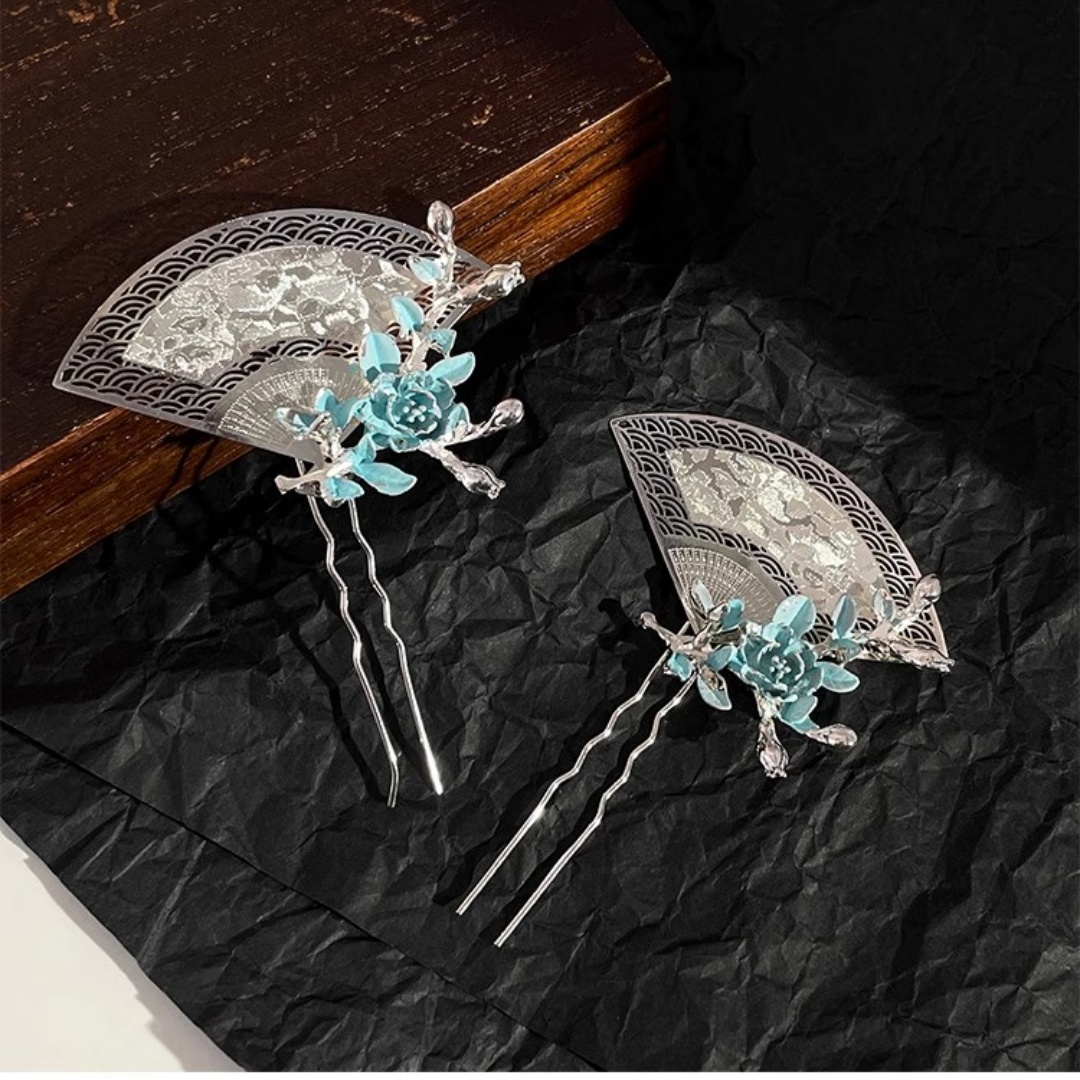 新しい中国風扇形ヘアピン、絶妙、軽い高級感、高級感、ステップ - Decor Lighting Fans のレビューと価格