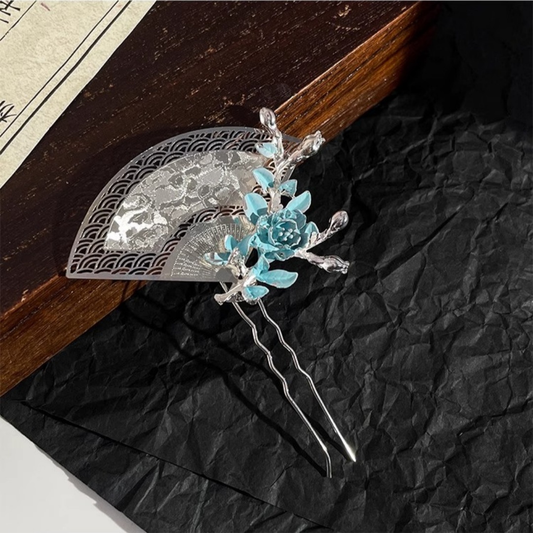 新しい中国風扇形ヘアピン、絶妙、軽い高級感、高級感、ステップ - Decor Lighting Fans のレビューと価格