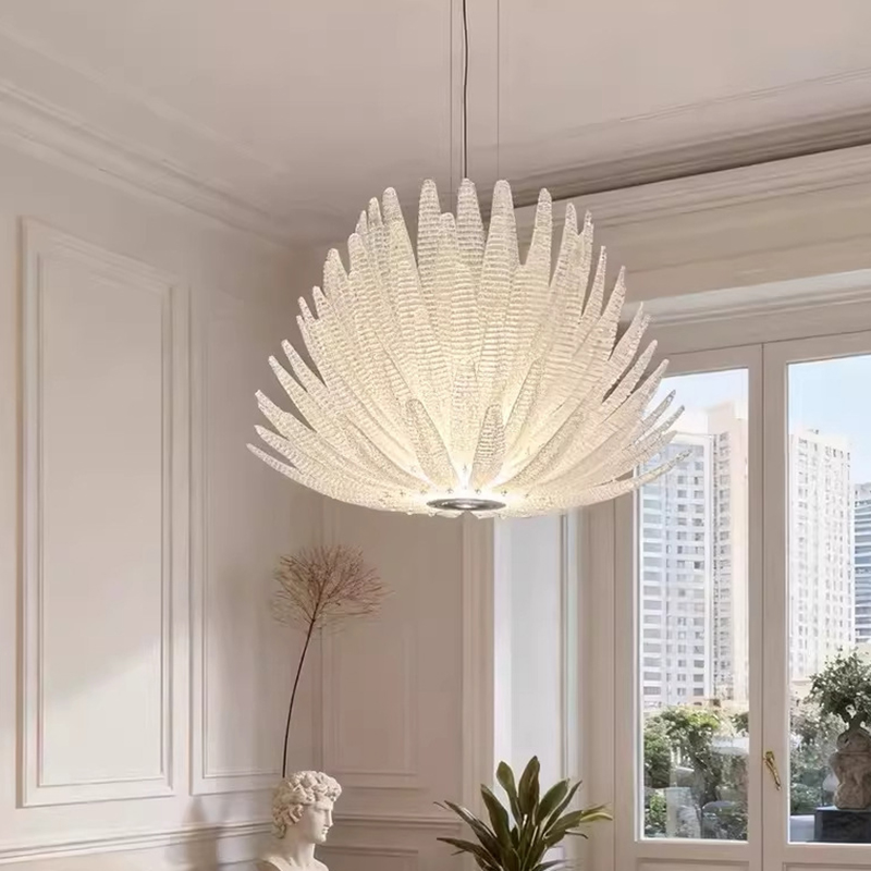 フランスの高級リビングルームレストランペンダントライト寝室ホ - Restaurant Lighting Decoration のレビューと価格