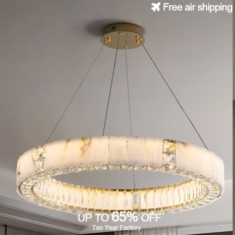 リビングルームの装飾的な天井照明用のアクリルとクリスタル要素 - Elements Lighting Decor のレビューと価格
