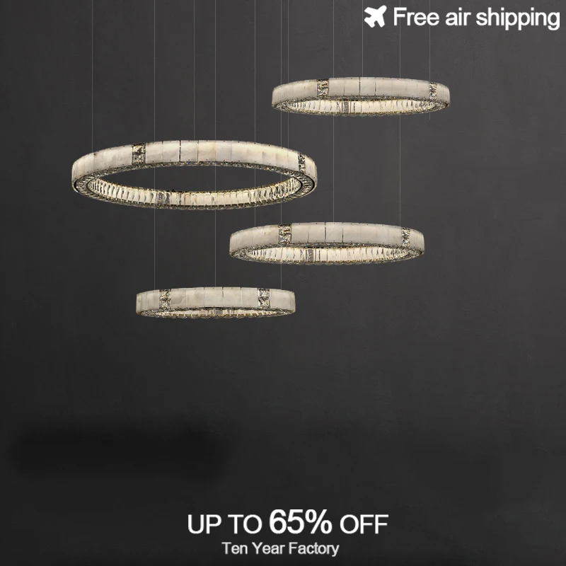 リビングルームの装飾的な天井照明用のアクリルとクリスタル要素 - Elements Lighting Decor のレビューと価格